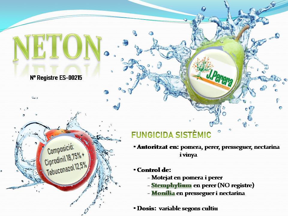 NETON. FUNGICIDA SISTÈMIC